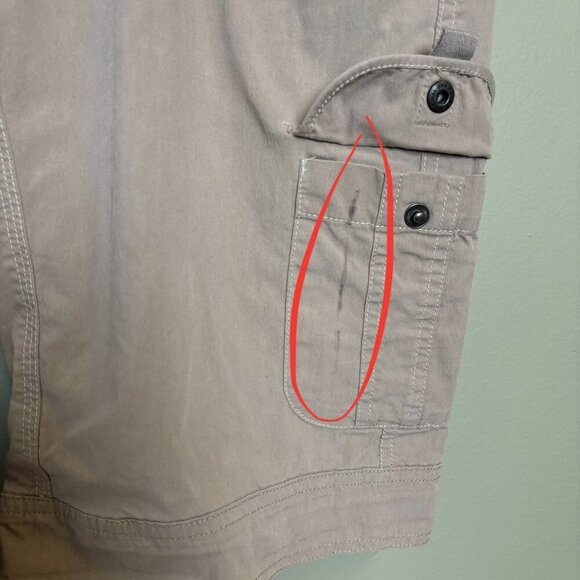 KUHL Women Splash Bermuda Cargo Shorts Sz 10 Khaki Stretch Comfort Outdoor - Picture 6 of 15